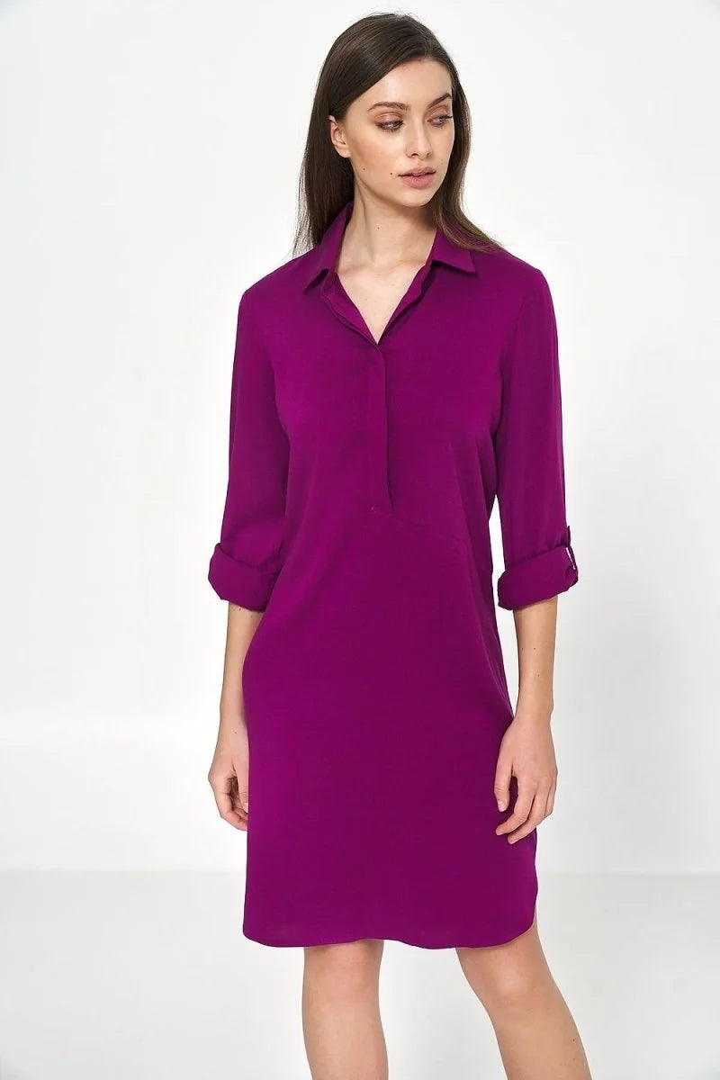 Violet oversized day dress