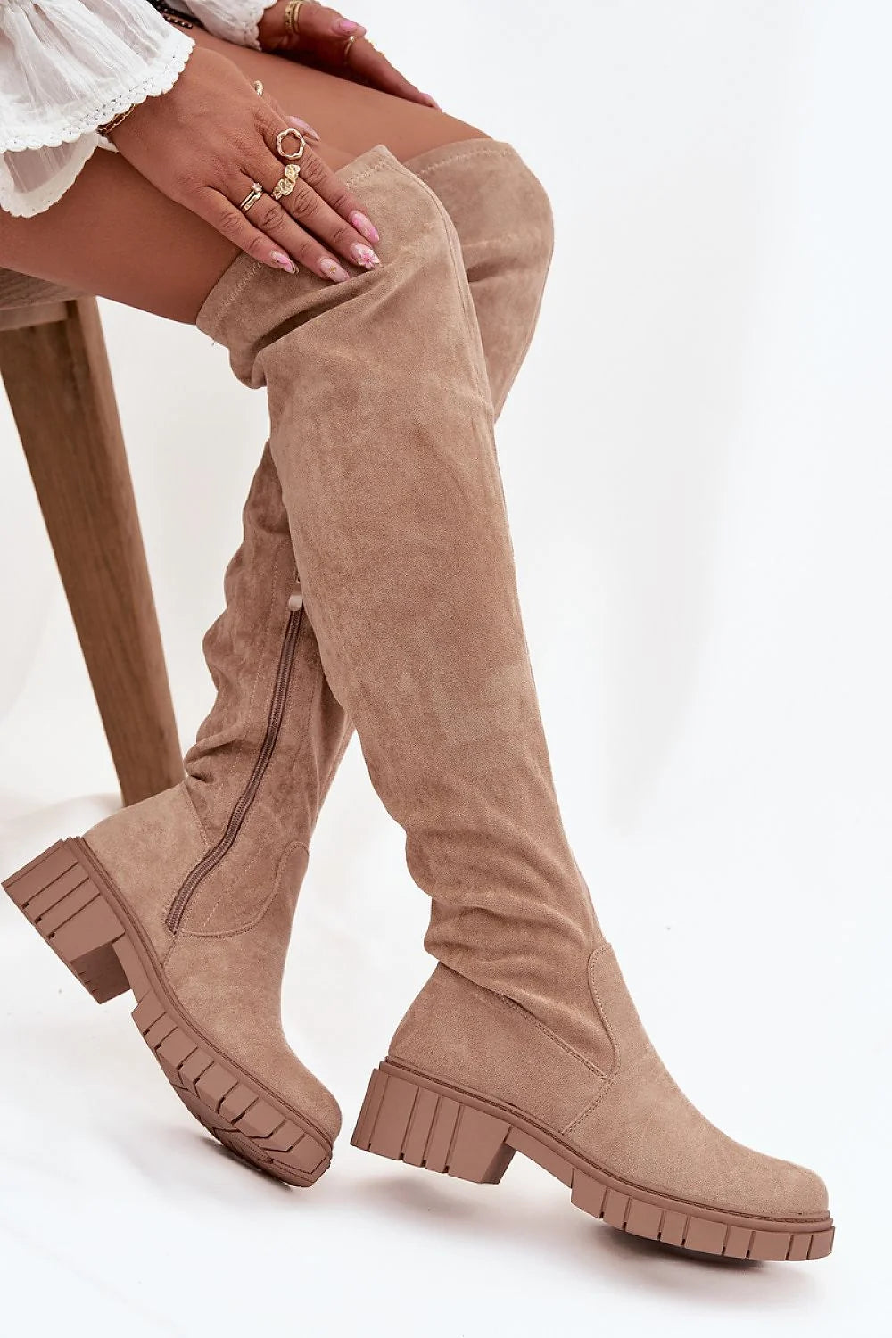 Thigh-Hight Boots Step in style