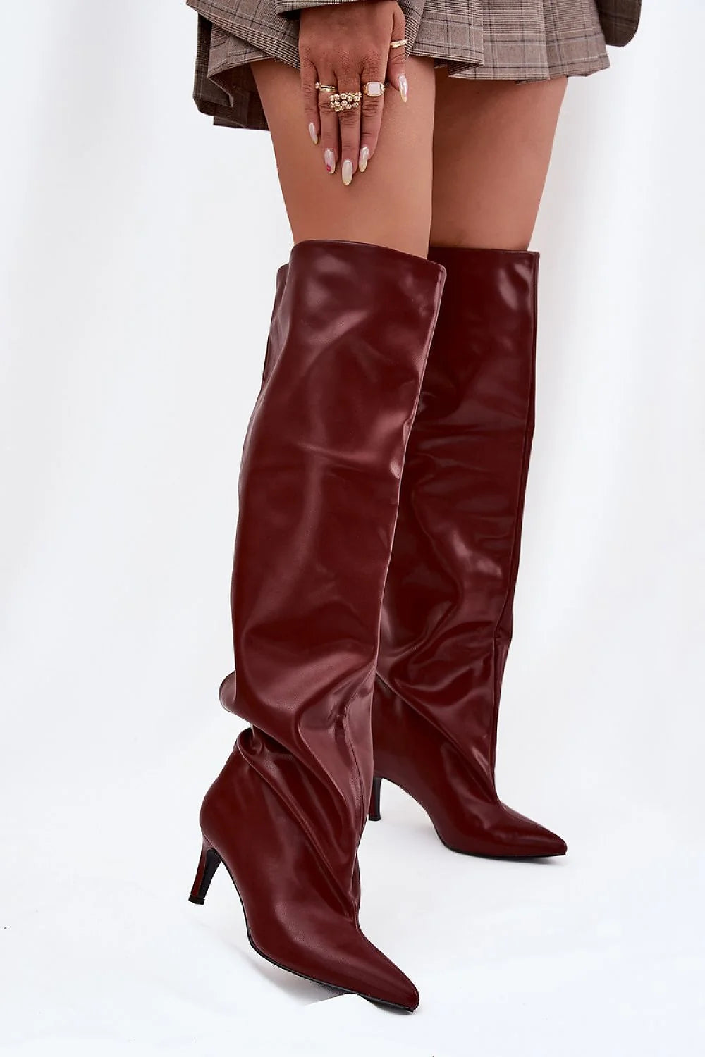 Heel boots Step in style