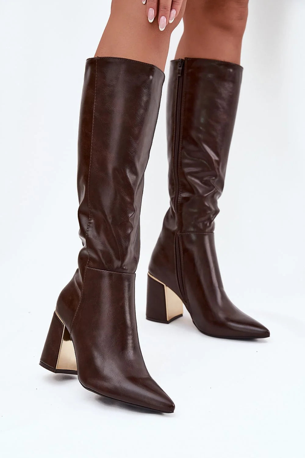 Heel boots Step in style
