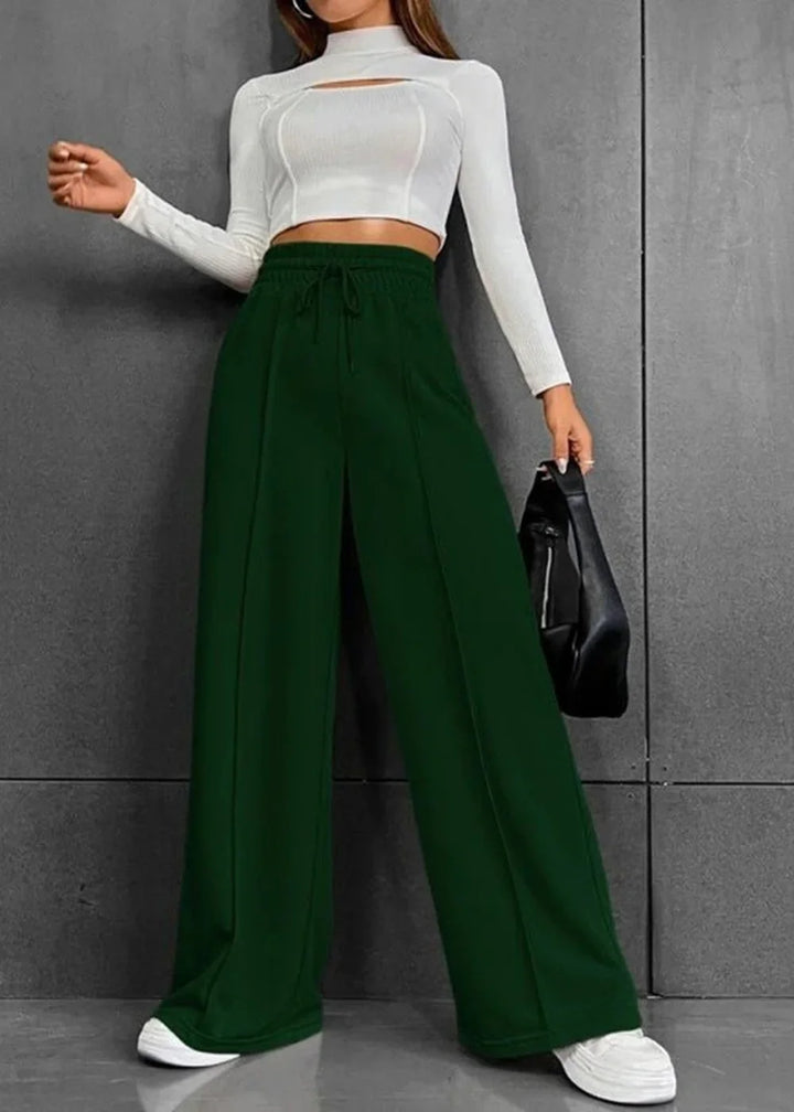 Green black jasper straight leg sweatpants