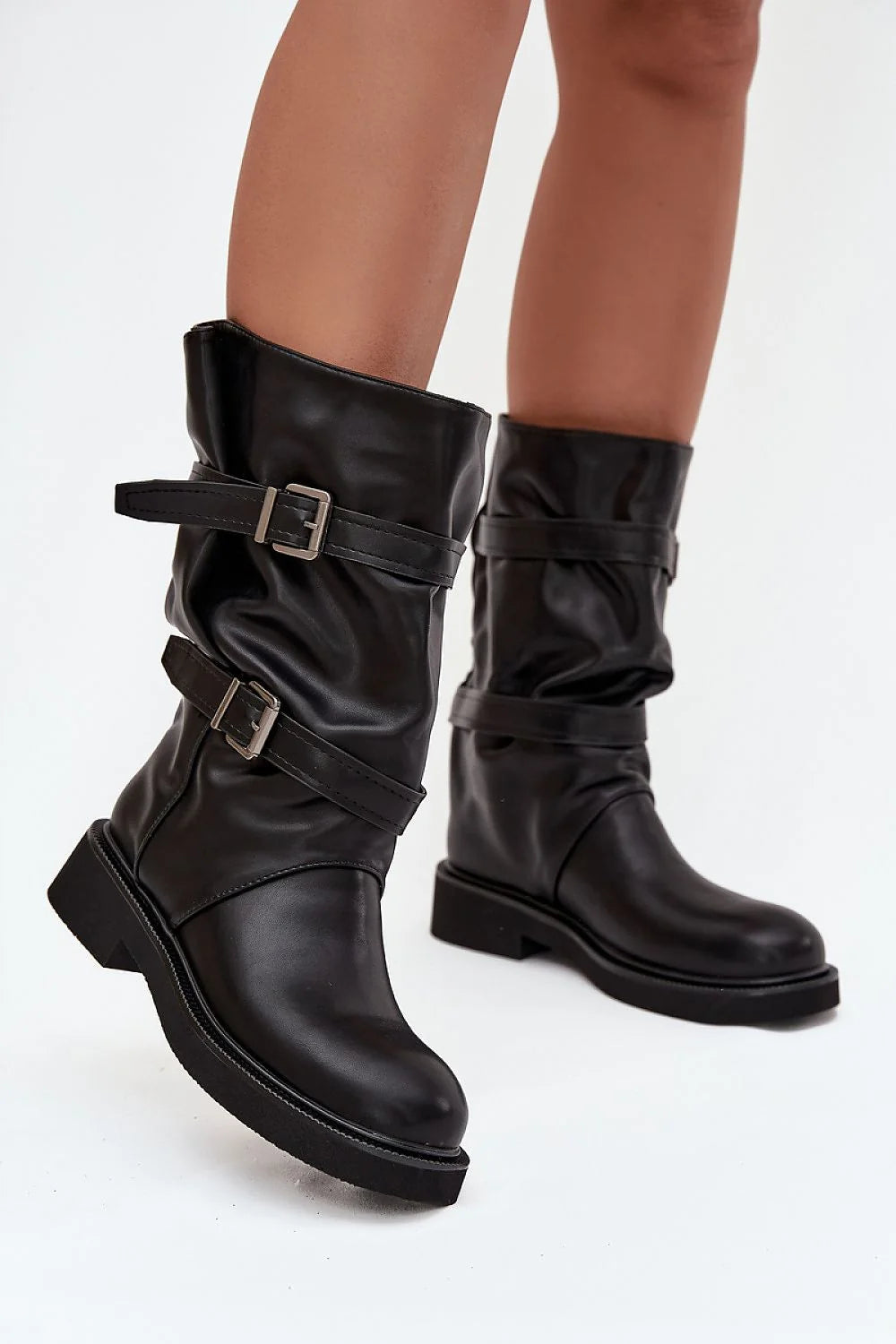 Women's Eco Leather Thigh-High Boots