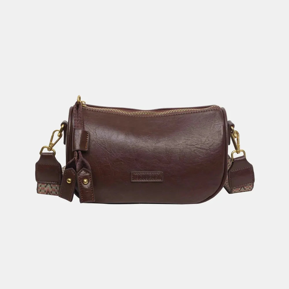 Medium PU Leather Shoulder Bag