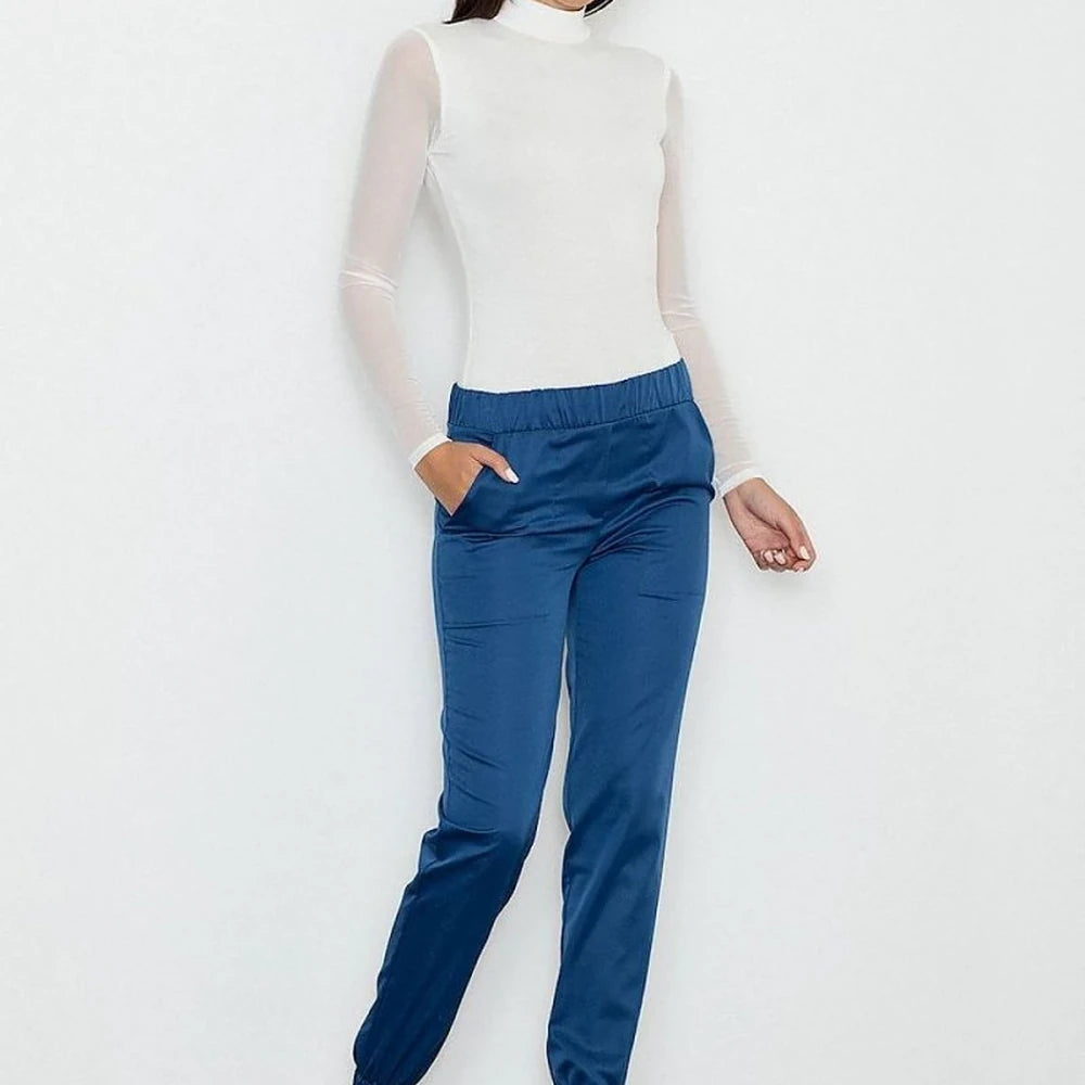 Elegant Straight Cut Trousers