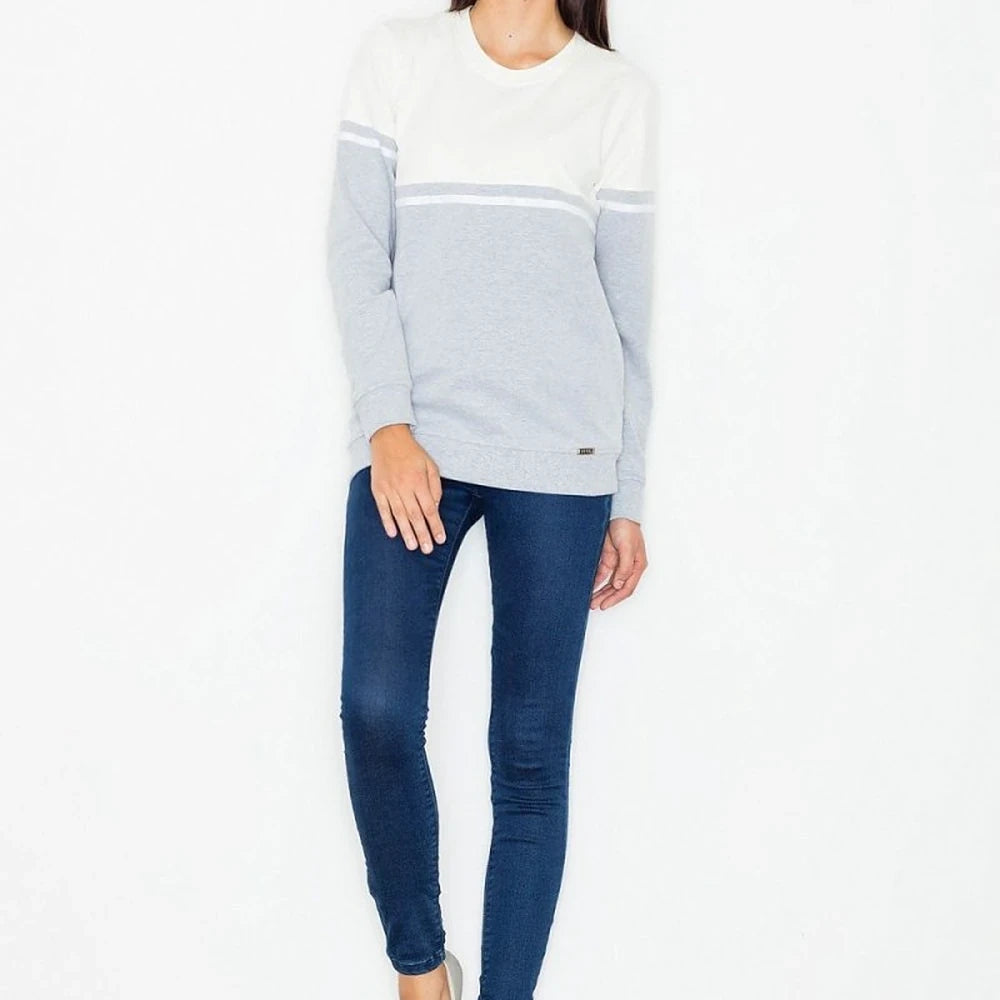 Soft Knit Round Neck Sweatshirt