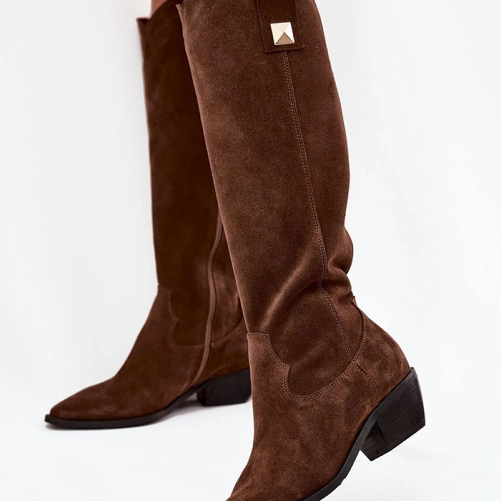 Heel boots Step in style