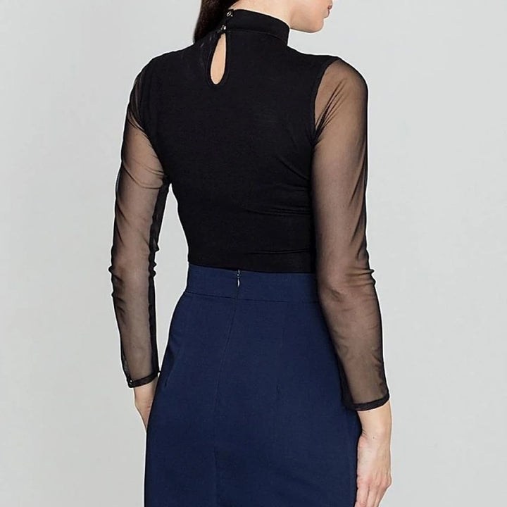 Pencil Skirt with Asymmetric Cut