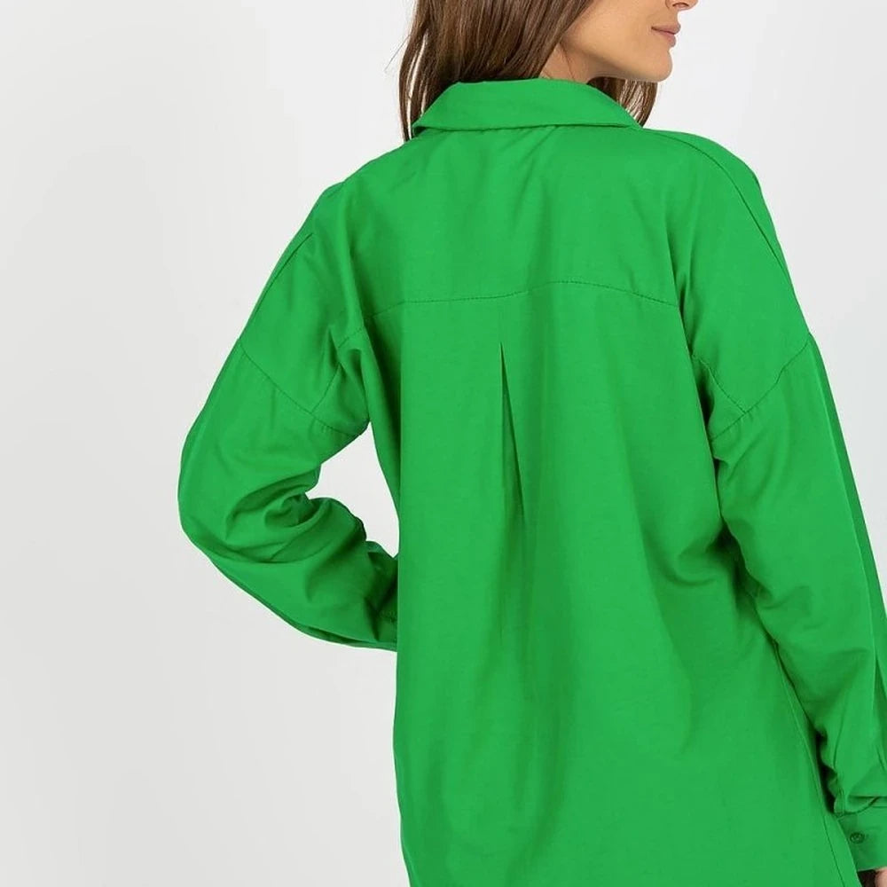 Embroidered Long Sleeve Button Up Shirt