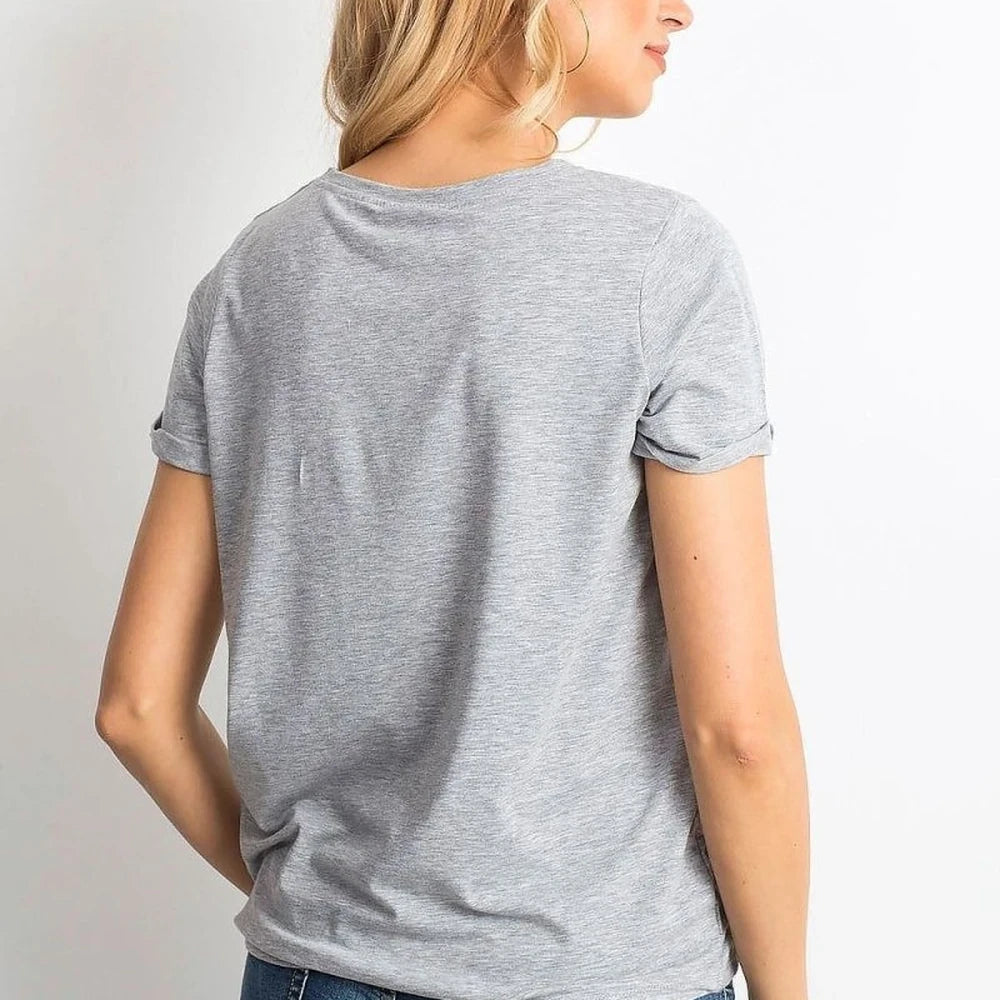 Cotton Round Neck T-Shirt