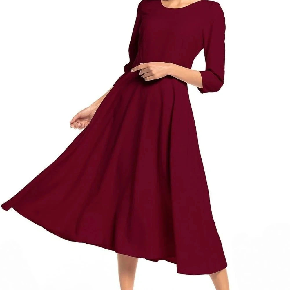 Maxi Dress with Zipper