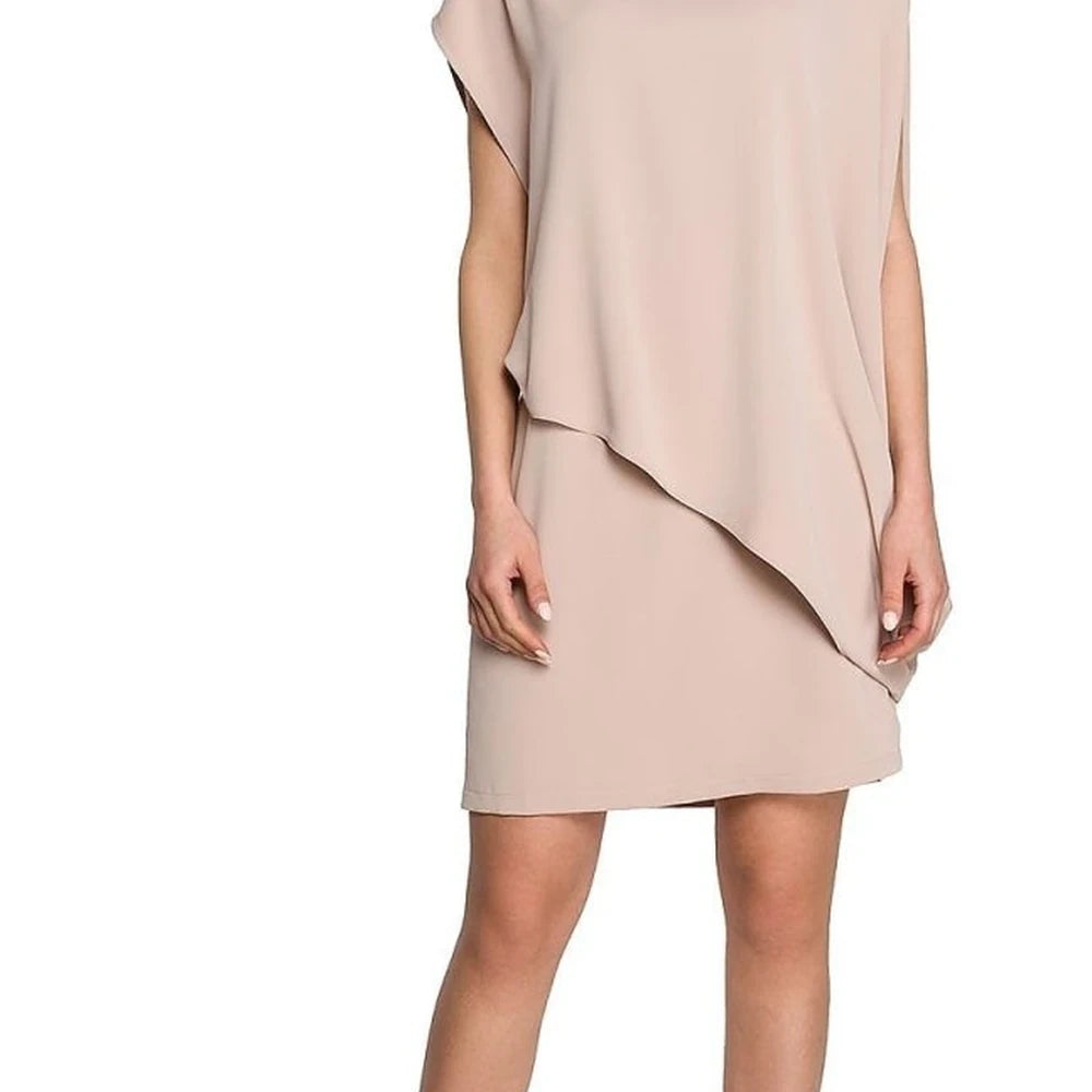 Daydress with Layered Asymmetrical Cut