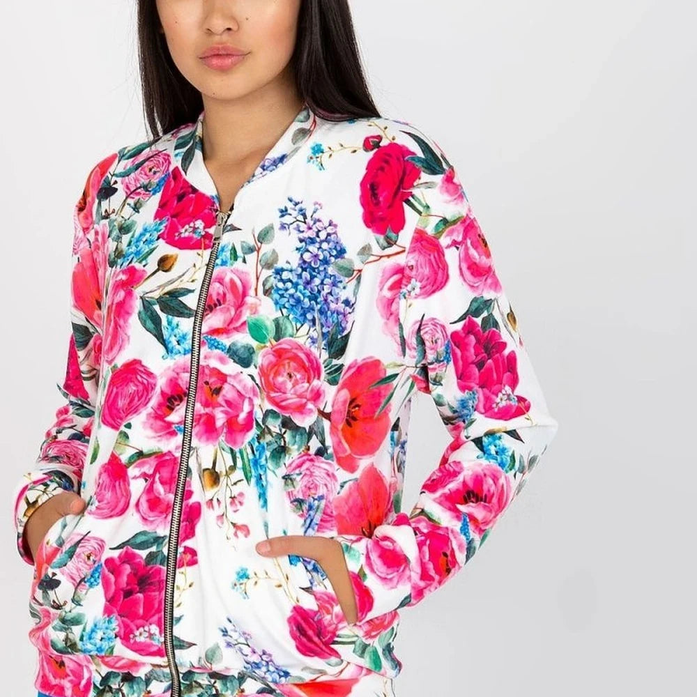 Viscose Spandex Zippered Sweatshirt