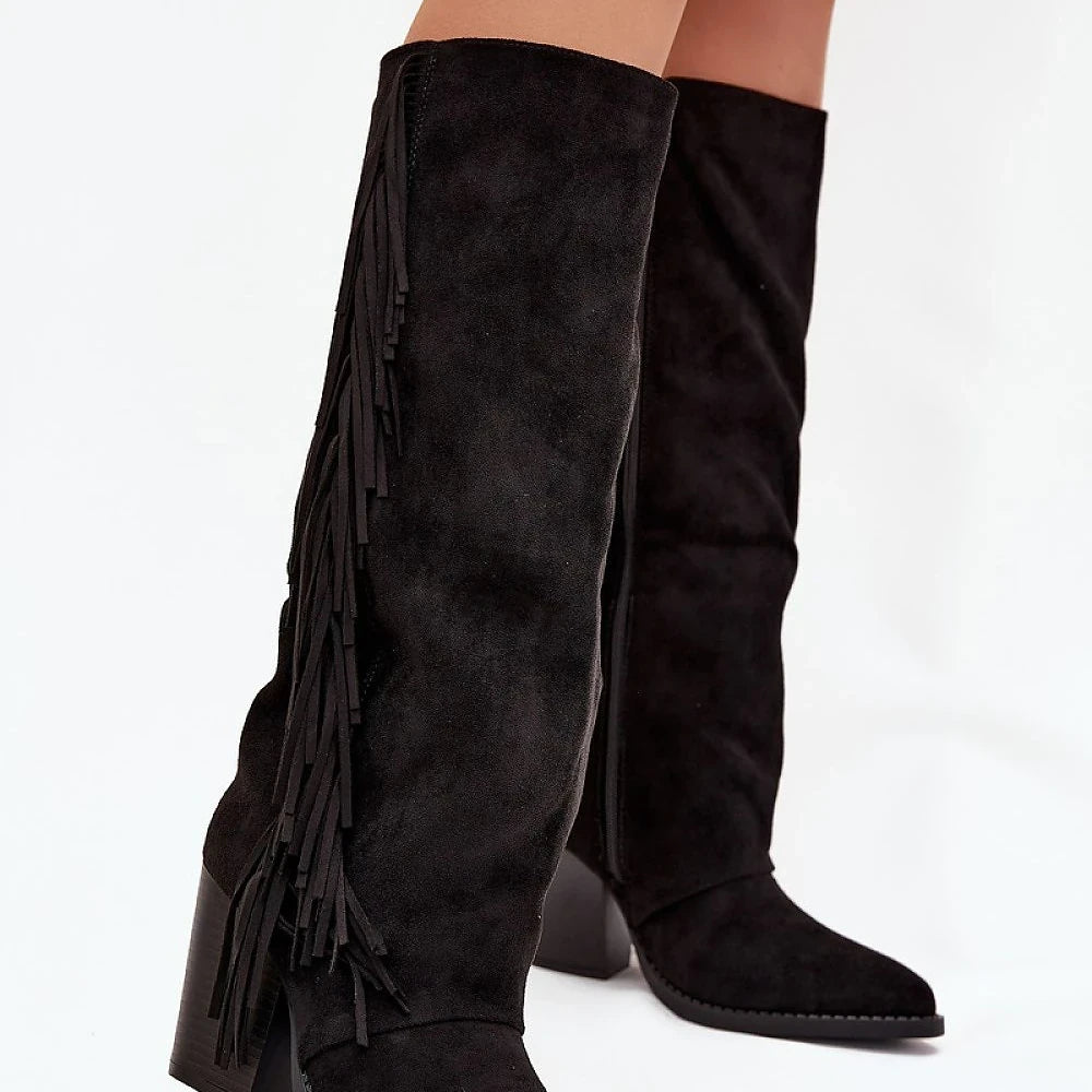 Heel boots Step in style