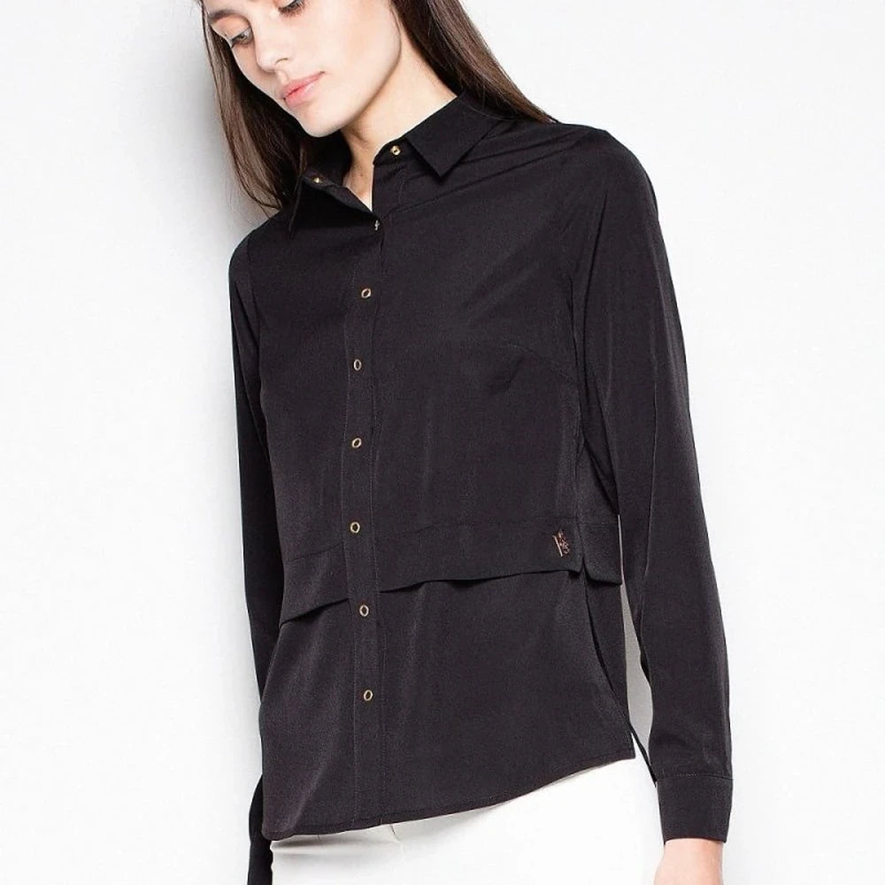 Long Sleeve Collared Shirt