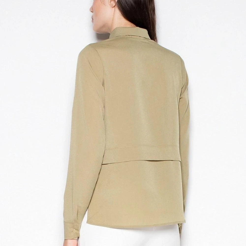 Long Sleeve Collared Shirt