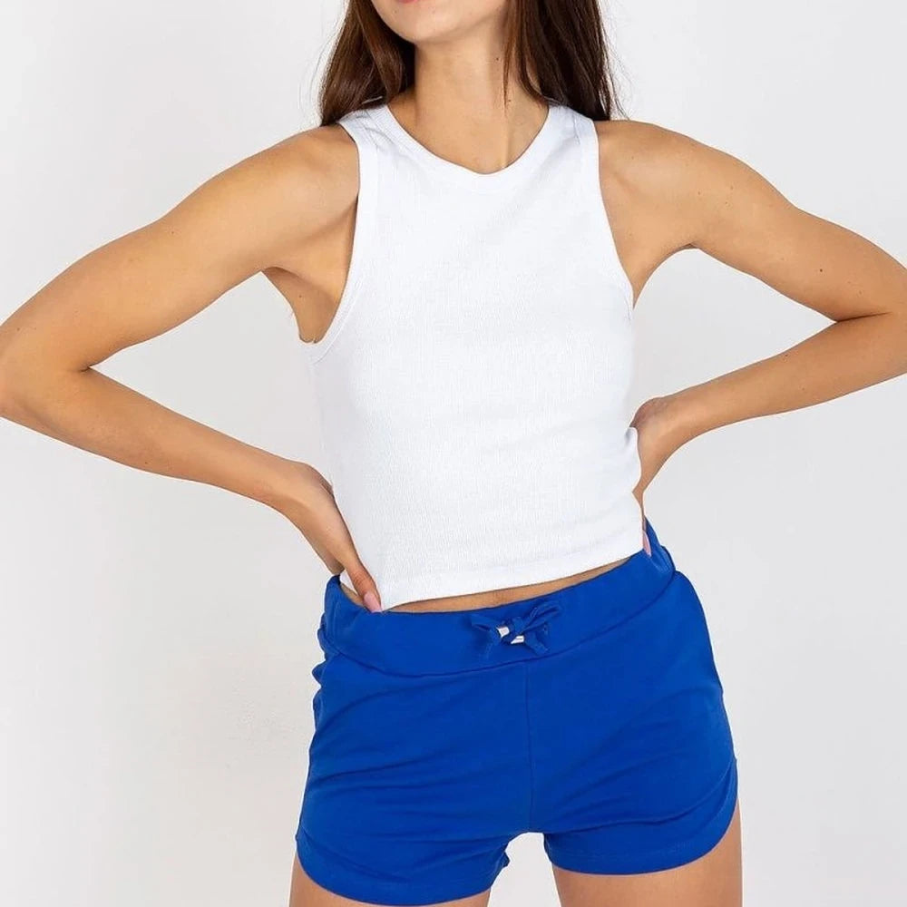 Cotton Ribbed Round Neck T-Shirt