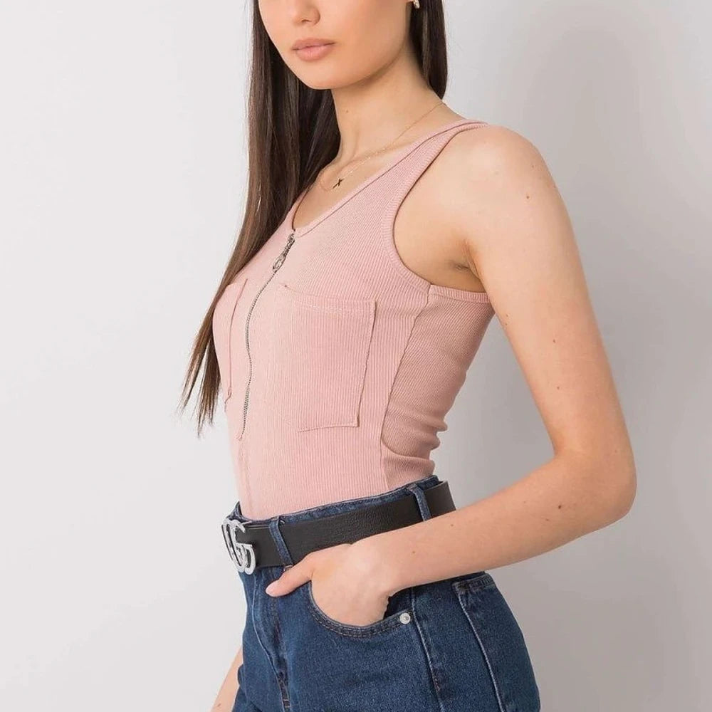 T-shirt with Zipped Pockets