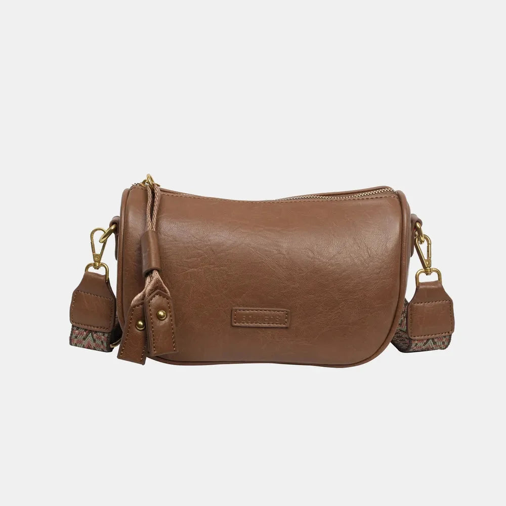 Medium PU Leather Shoulder Bag