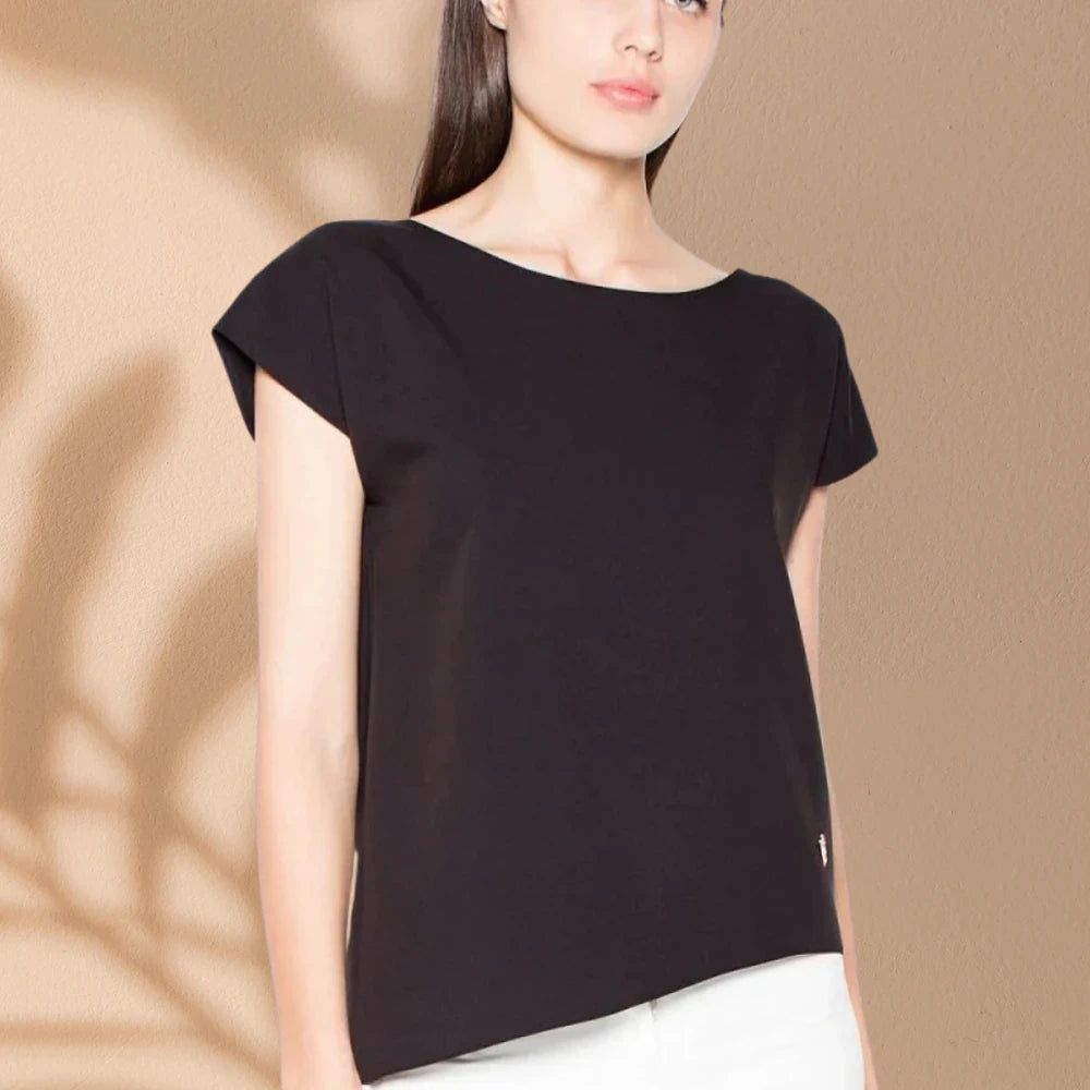 Asymmetric Sleeveless Blouse