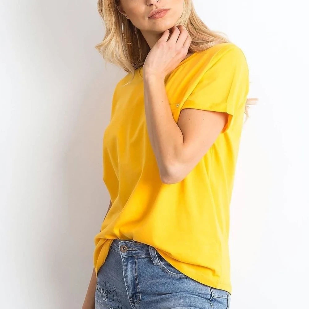 Cotton Round Neck T-Shirt