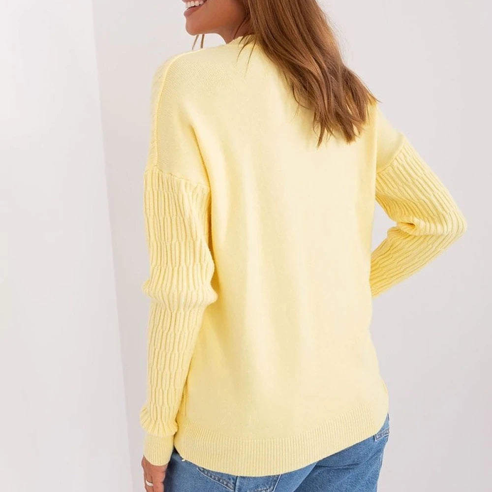 Women's Variegated Knit Sweater