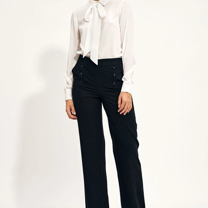Women's Long Sleeve Bow Detail Shirt