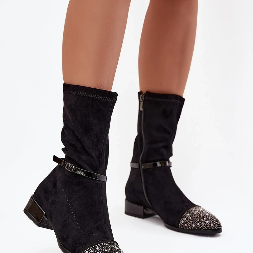 Women's Eco Suede Ankle Boots