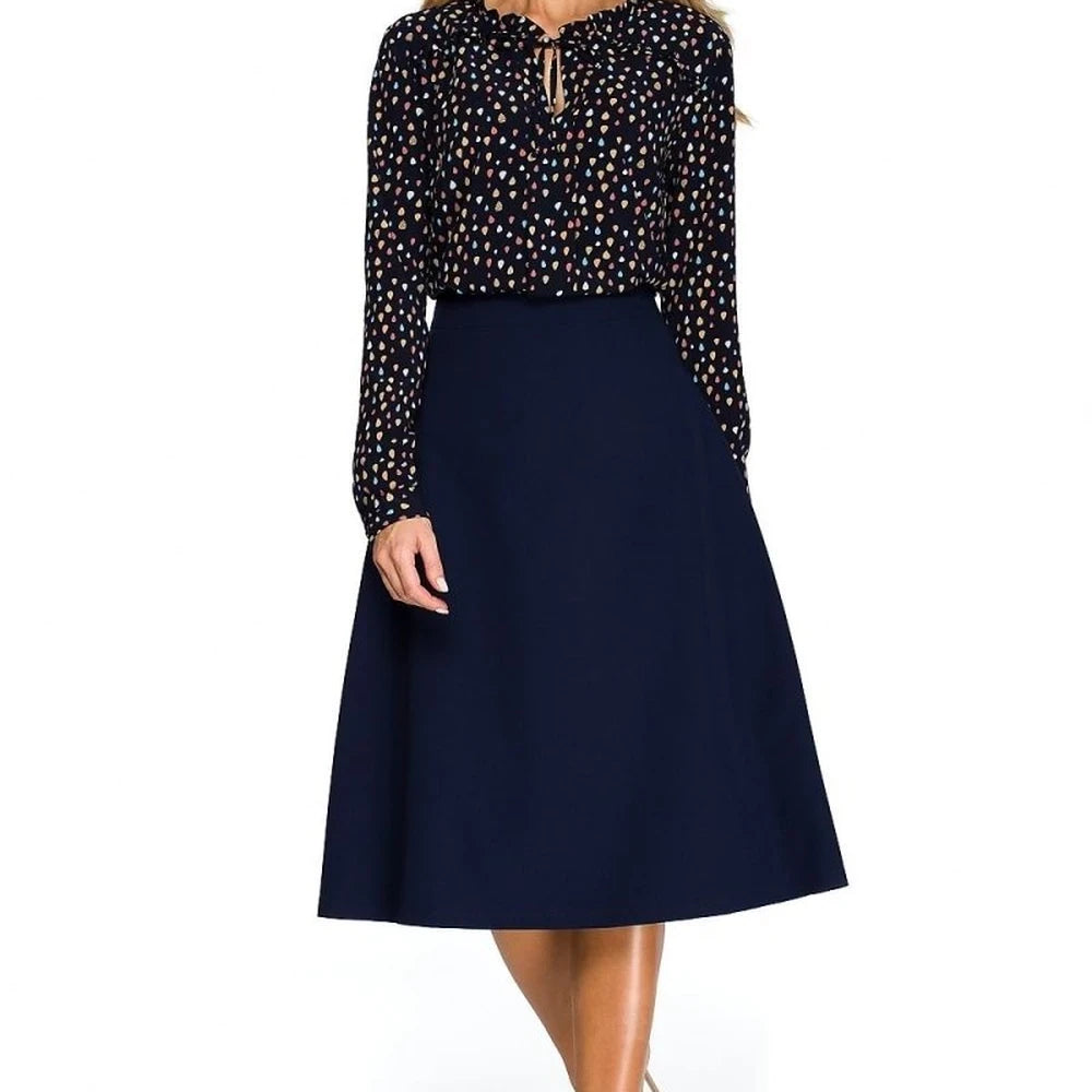 A-Line Midi Skirt
