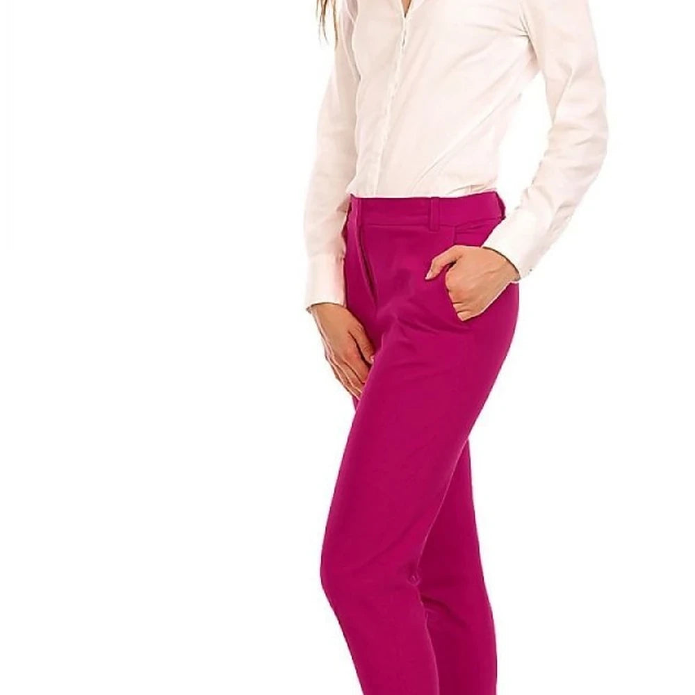 Women's 7/8 Trousers with High Waist