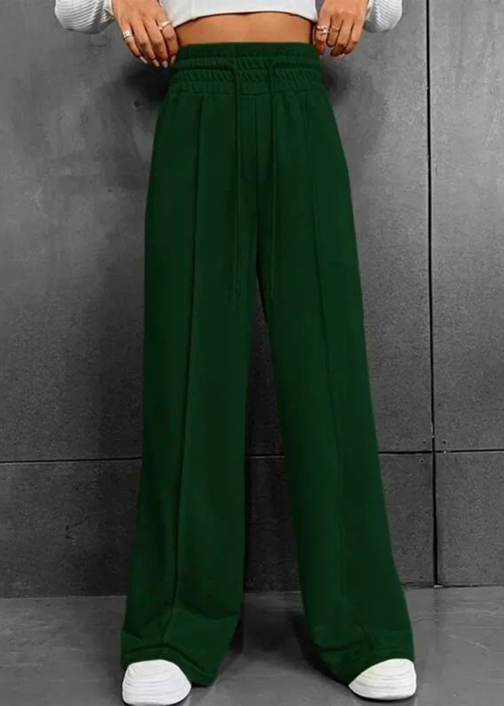 Wine Red straight leg sweatpants
