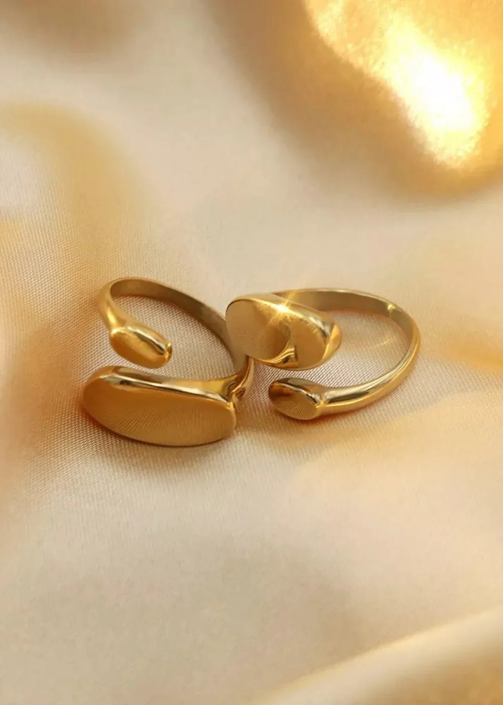 Close-up of bypass ring design