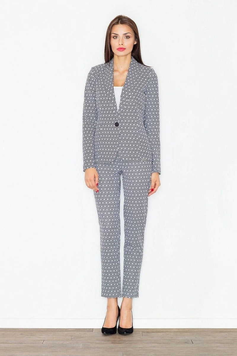 Women's trousers with side zip