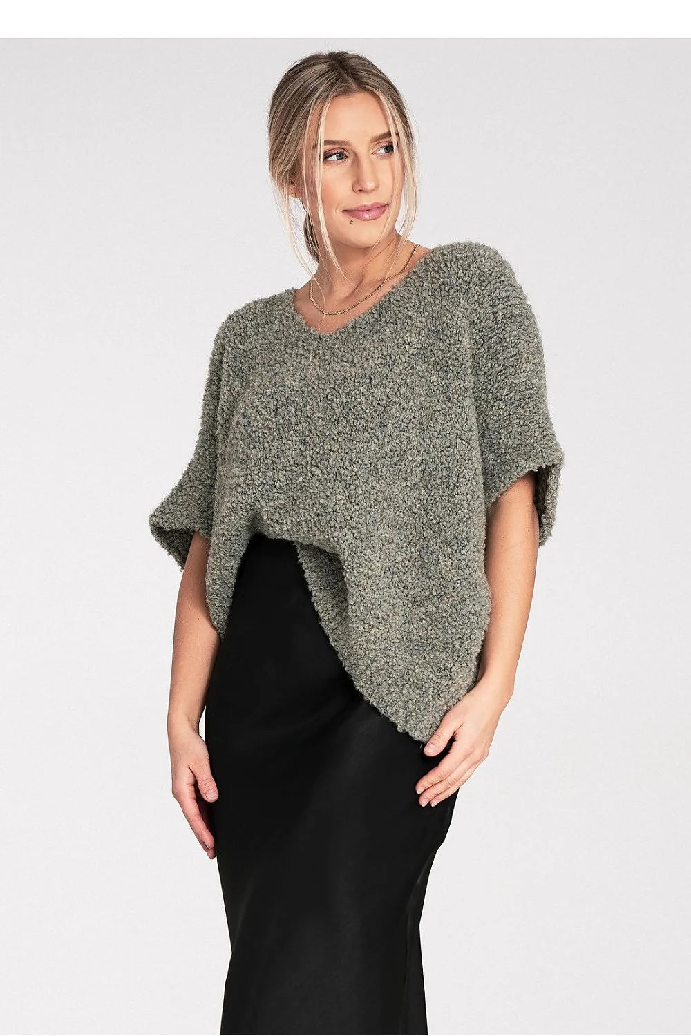 Short sleeve sweater Figl