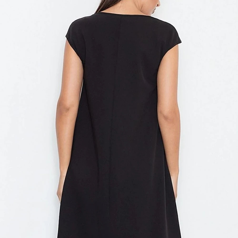 Elegant Asymmetrical Evening Dress