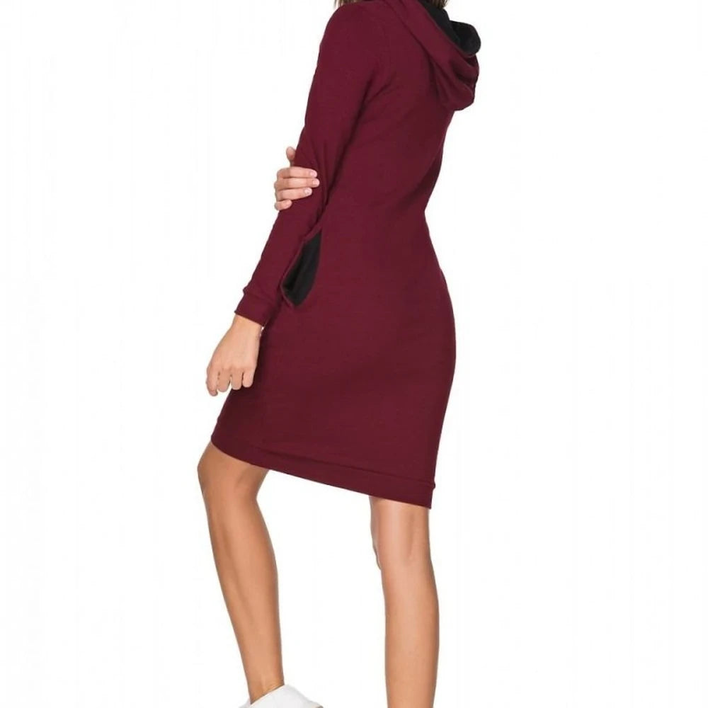 Sports Day Dress with Hood | Sweatshirt Knit