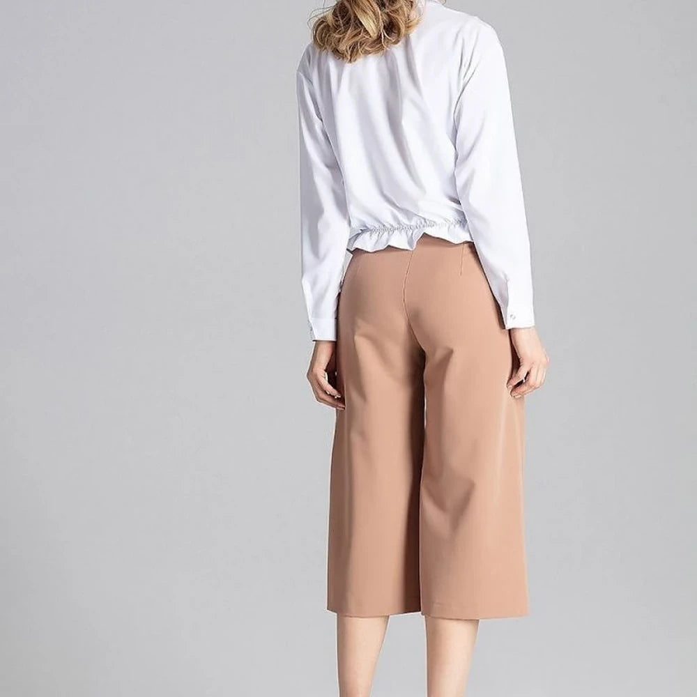 Women's Wide Leg Trousers 7/8 Length