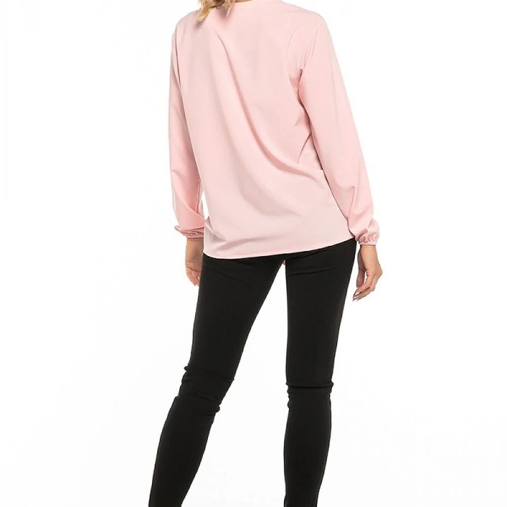 Chiffon Blouse with Tie Detail
