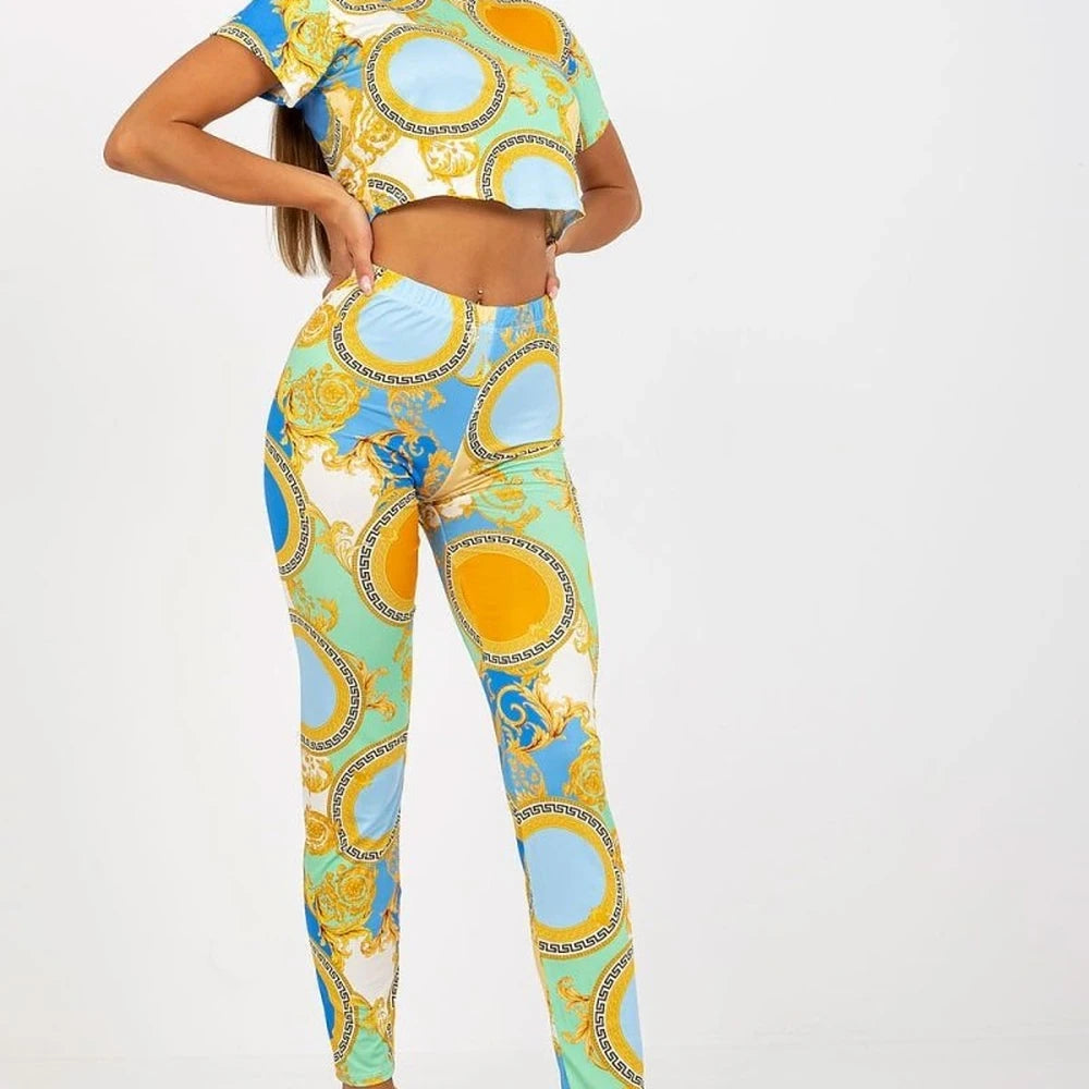 Summer T-Shirt & Leggings Set