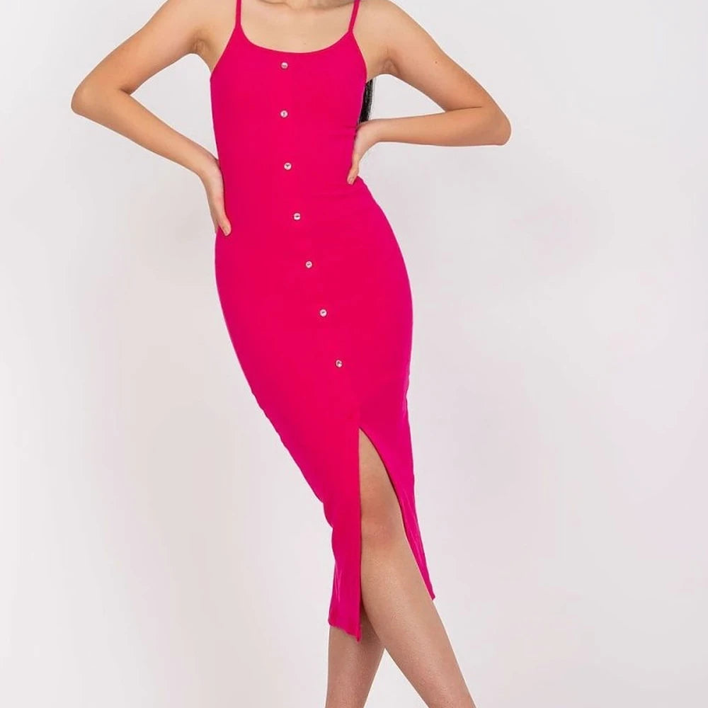 Ribbed Strap Summer Daydress