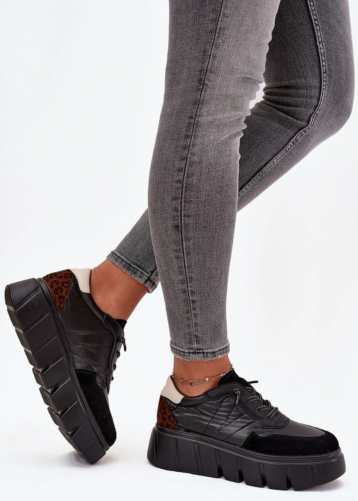 Vinceza platform sports shoes casual comfort