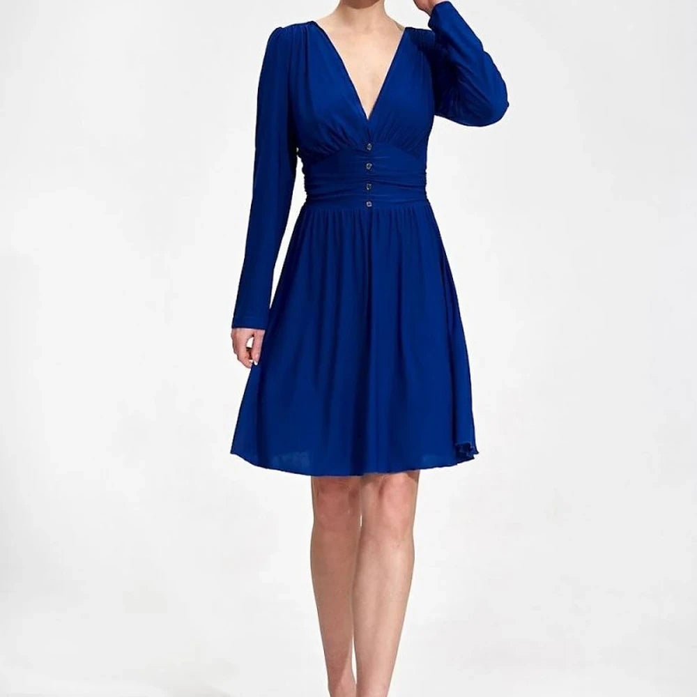 Flared Stretch Daydress with Sweetheart Neckline