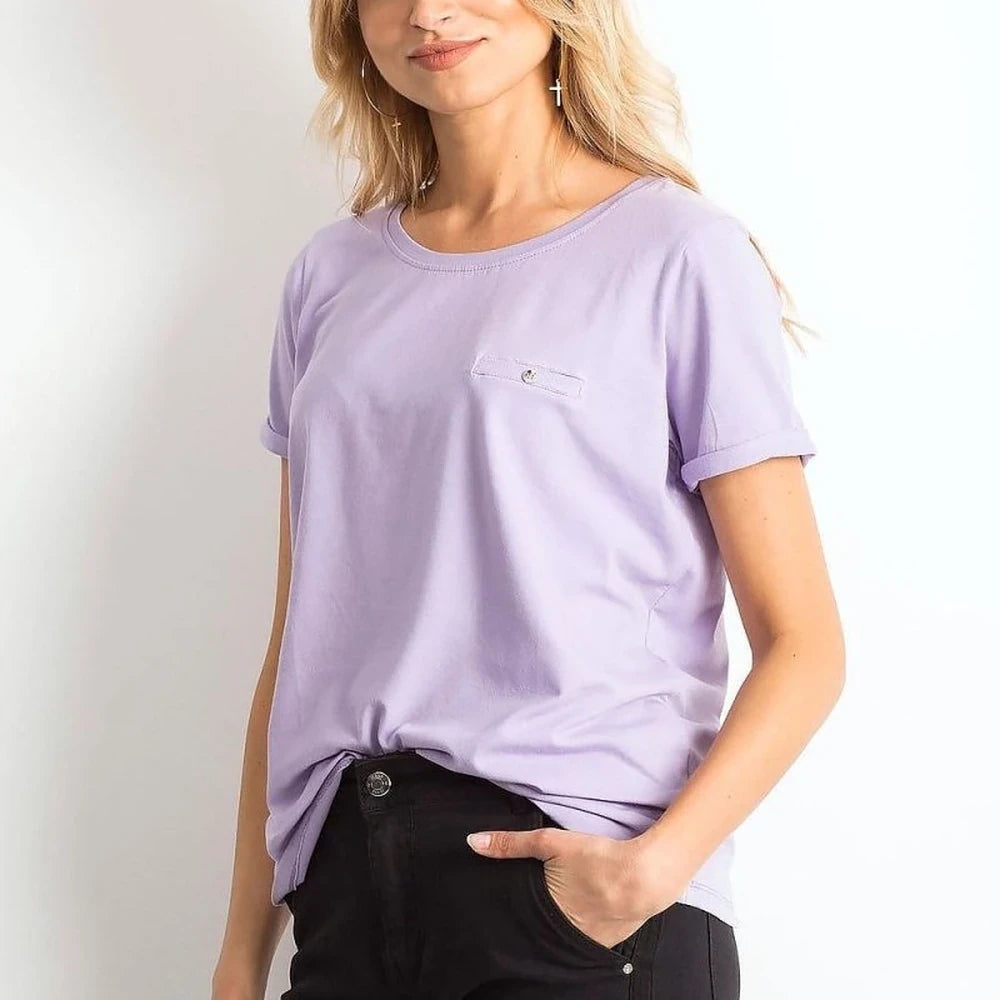Cotton Round Neck T-Shirt