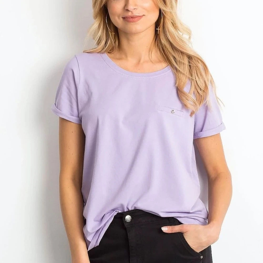 Cotton Round Neck T-Shirt