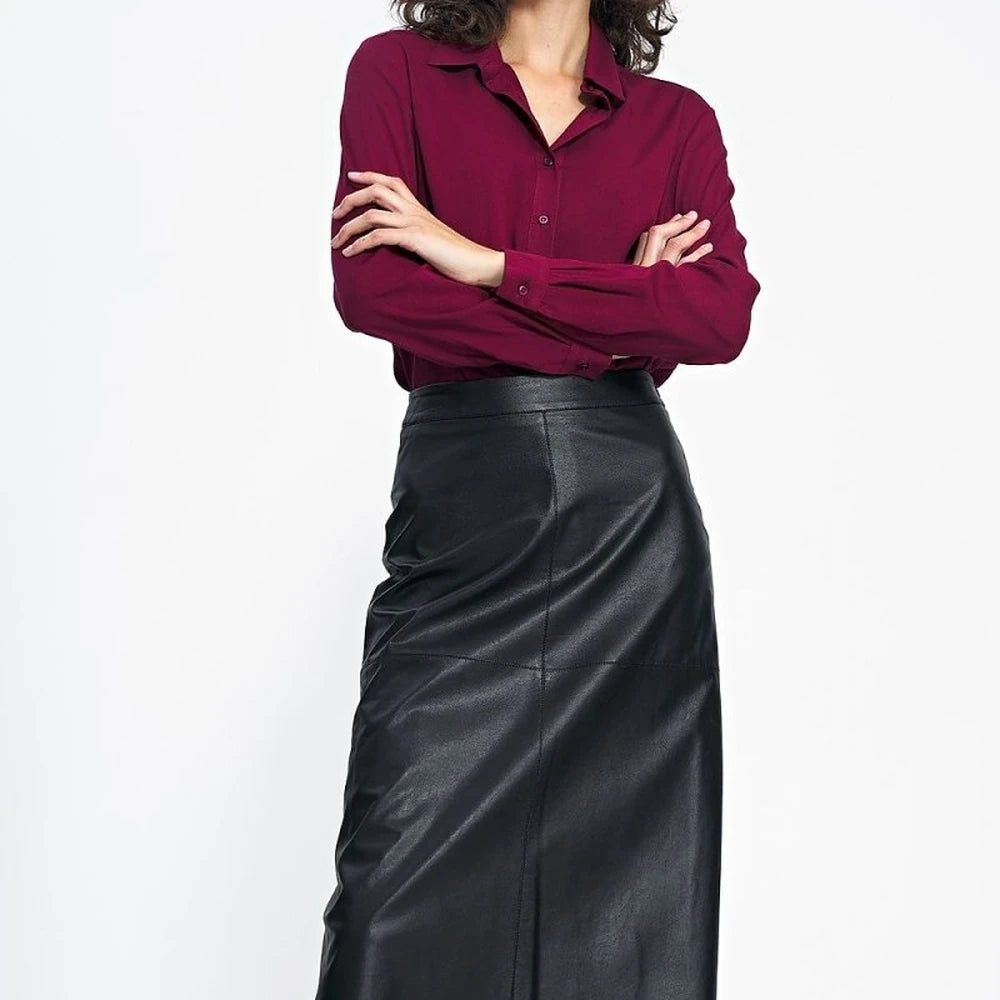 Long Sleeve Viscose Shirt