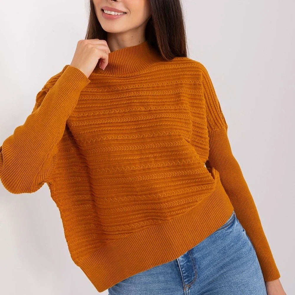 Women's Long Sleeve Turtleneck Sweater