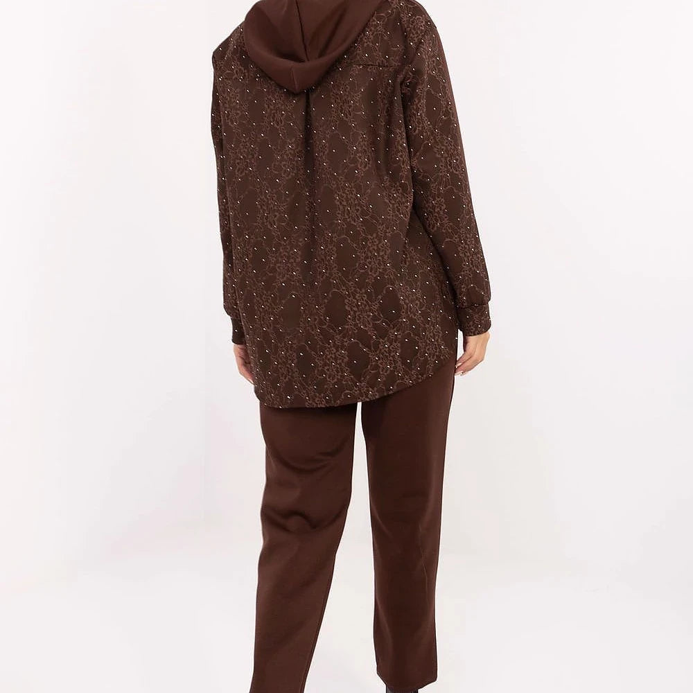 Casual Set with Hoodie and Pants