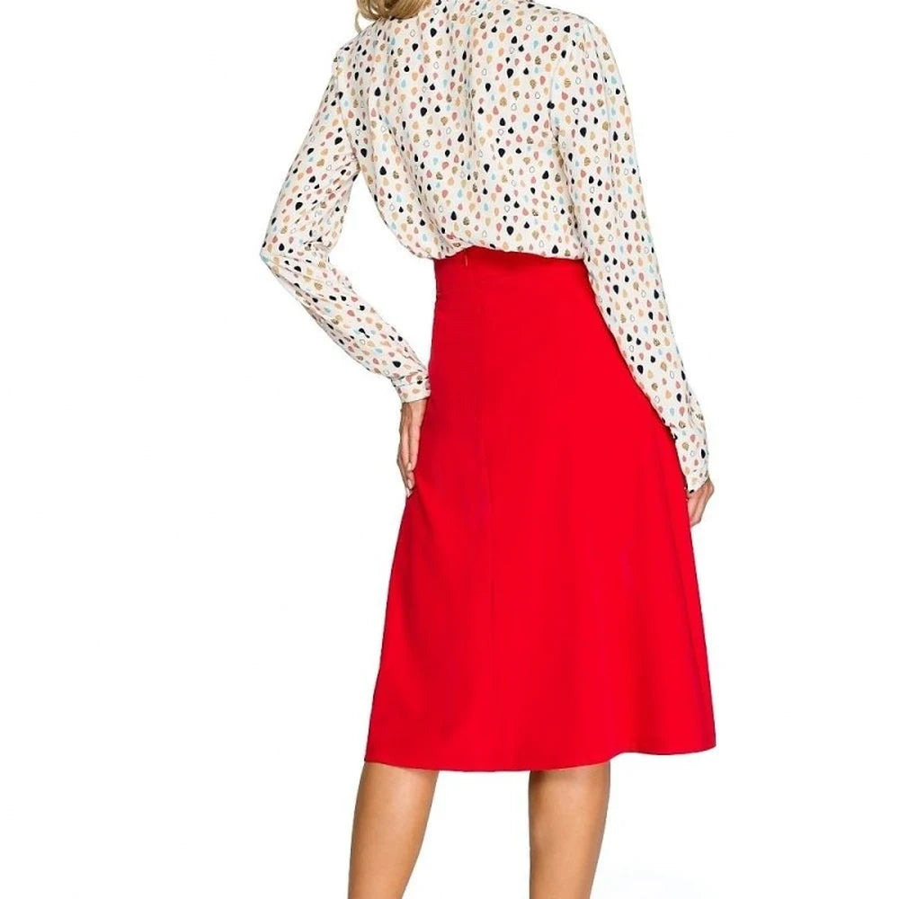 A-Line Midi Skirt