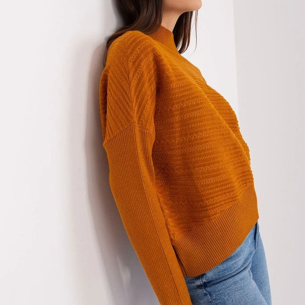 Women's Long Sleeve Turtleneck Sweater