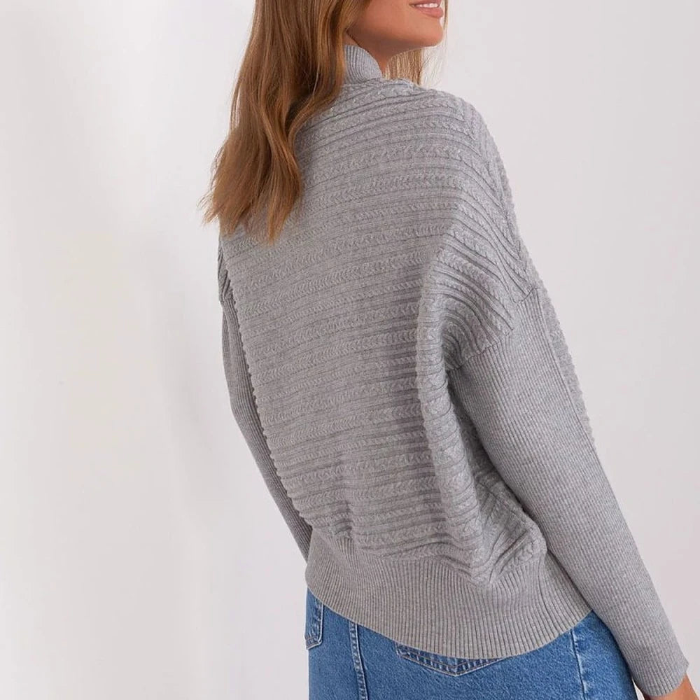 Women's Long Sleeve Turtleneck Sweater