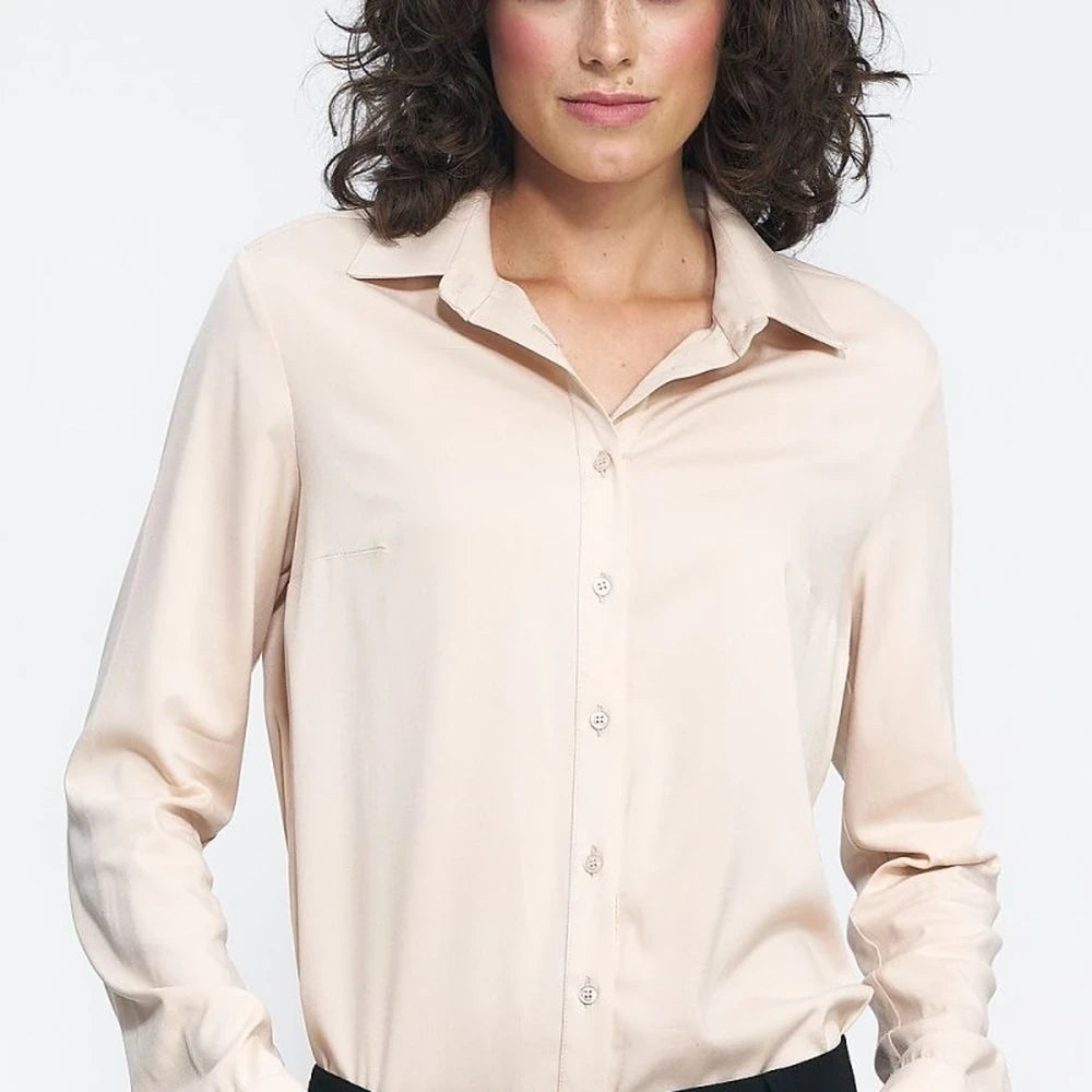 Long Sleeve Viscose Shirt